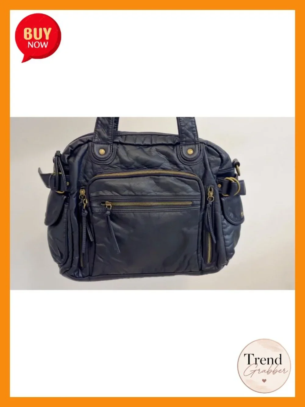 Vintage Hobo Handbag Large Y2K Purse Soft Faux Leather Shoulder Bag Adjustable